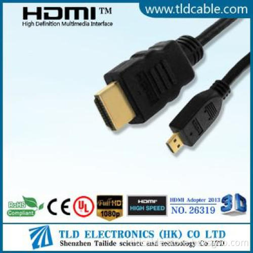 high quality micro HDMI cable A to D type